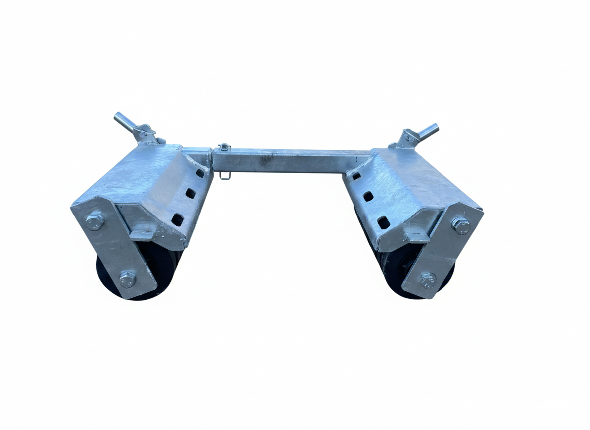 Ergonomischer Hebelgriff des STTO GEAR PRO EasyLift Rollers